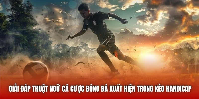 Giải đáp thuật ngữ cá cược bóng đá xuất hiện trong kèo handicap